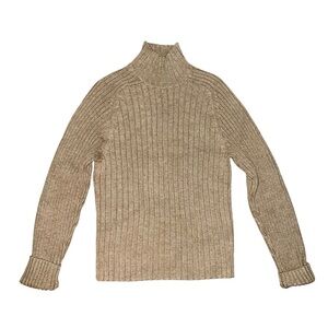 Abercrombie & Fitch Muscle Ribbed Knit Mock Neck size large